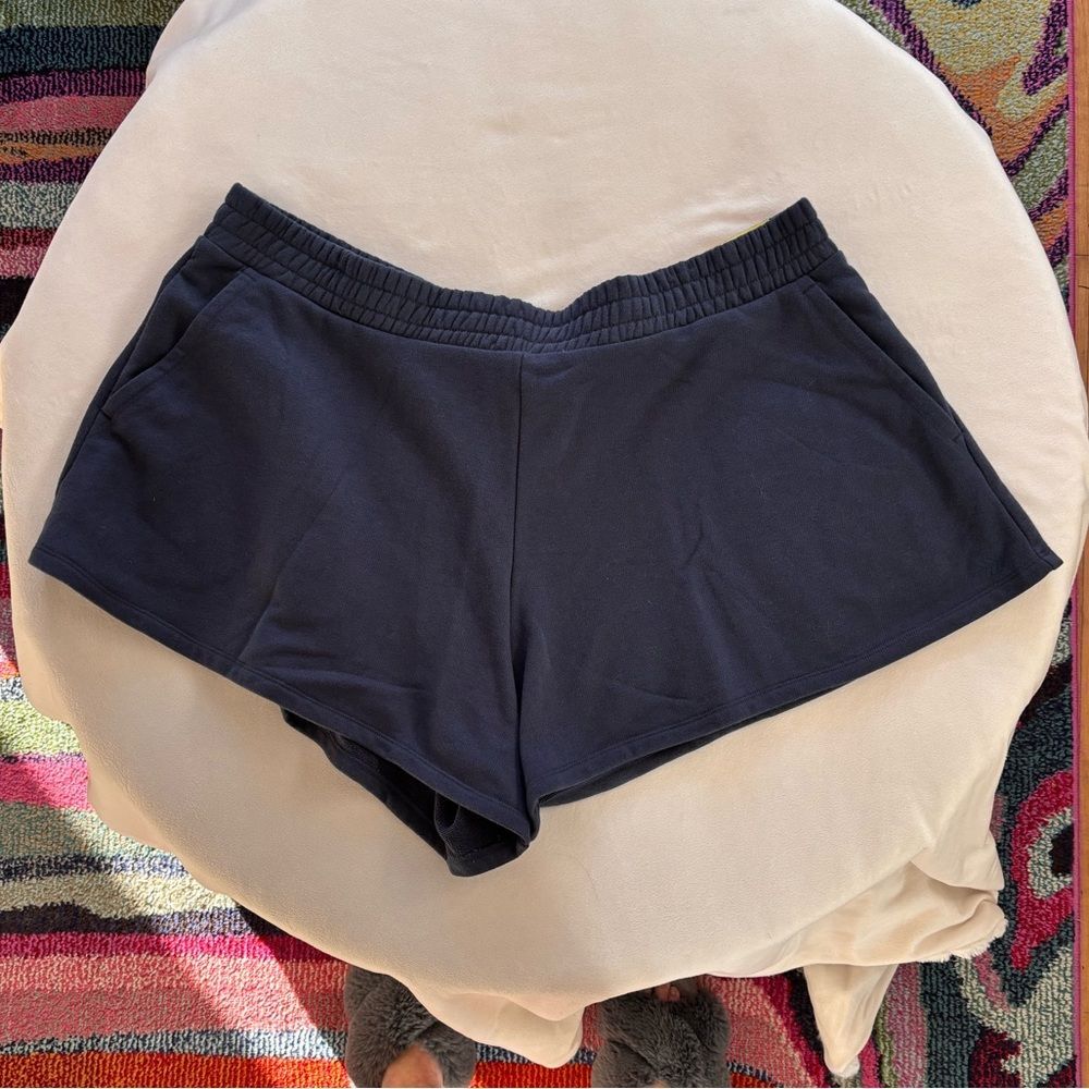 All in Motion Women's High Waist Shorts - Navy